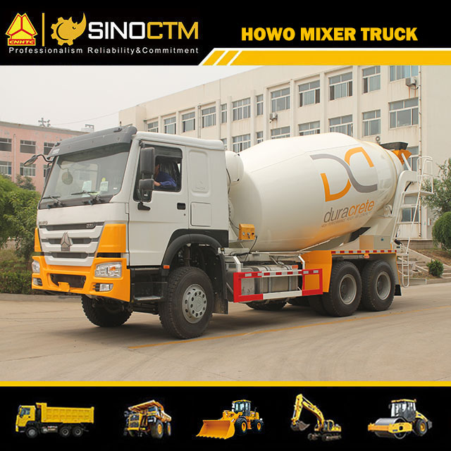 SINOTRUK HOWO 6X4 Concrete Mixer Truck 10m³