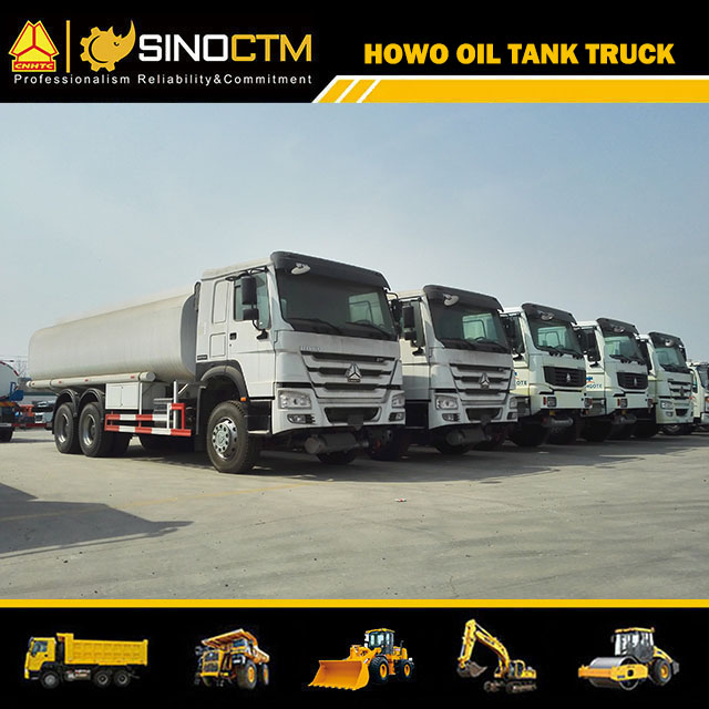 SINOTRUK HOWO 6X4 Fuel Tank Truck 25m³