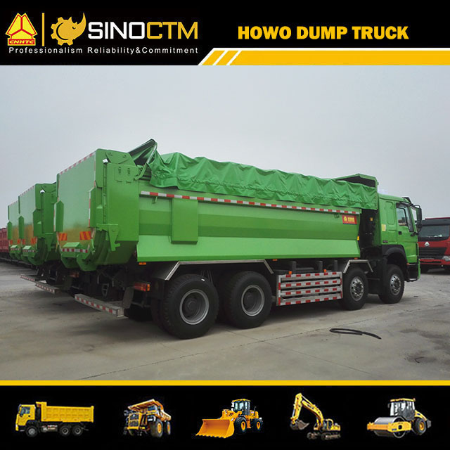 SINOTRUK HOWO 8X4 Dump Truck ZZ3317N3567W(U Type Body)