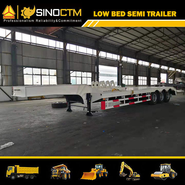 Three Axle Low Bed Semi-Trailer