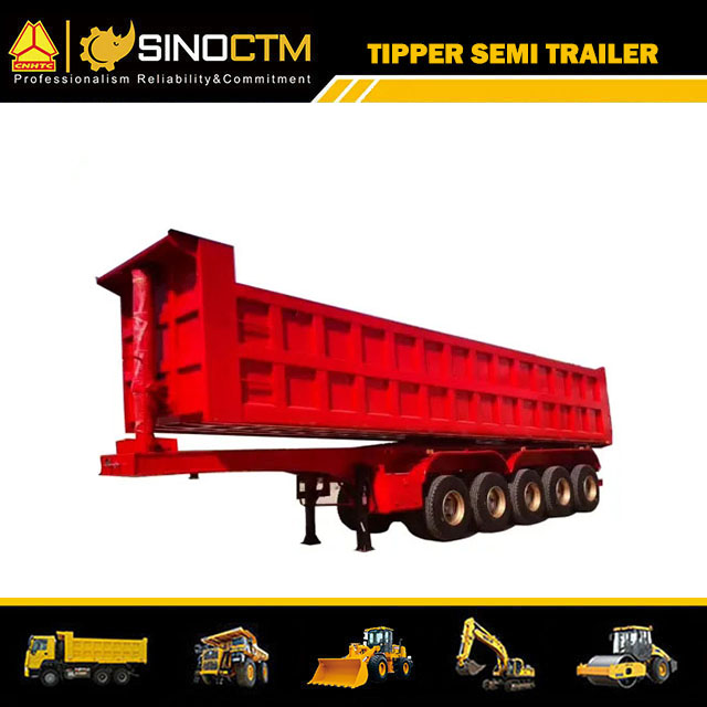 Five Axle Dump Semi-Trailer