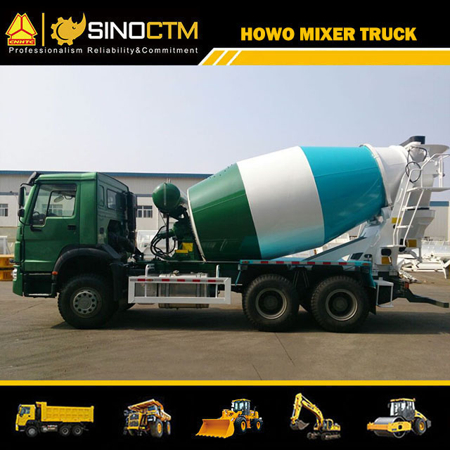 SINOTRUK HOWO 6X4 Concrete Mixer Truck 7m cbm