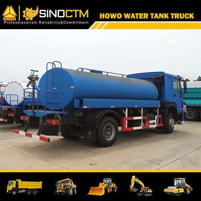 SINOTRUK HOWO 4X2 Water Tank Truck 10cbm