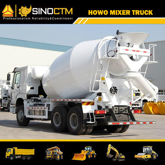 SINOTRUK HOWO 6X4 Concrete Mixer Truck 9 Cbm