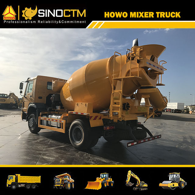 SINOTRUK HOWO 4X2 Concrete Mixer Truck 6CBM