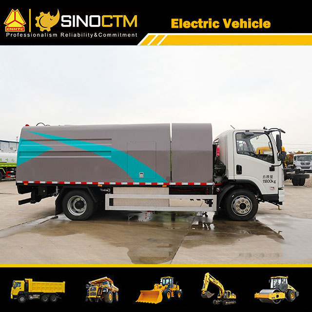 BYD Electric Barrier Side Fence Cleanout Vehicle 5 CBM