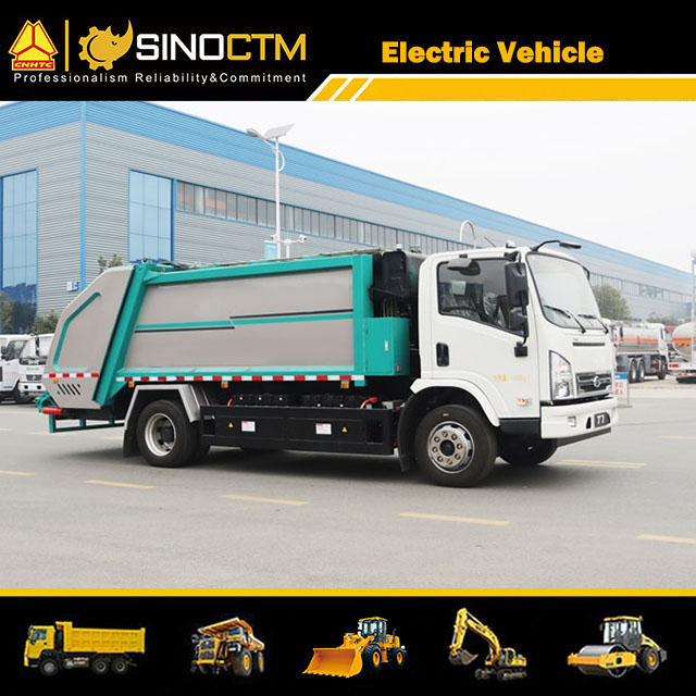 BYD Electric Compression Garbage Truck 8 CBM