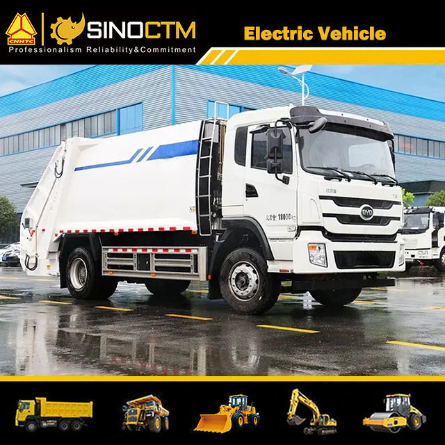 BYD Electric Compression Garbage Truck 12 CBM