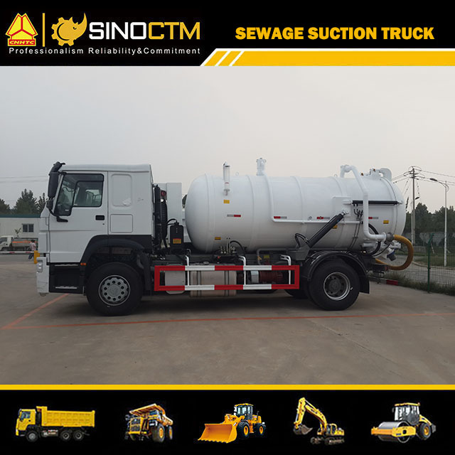 SINOTRUK HOWO Sewage Suction Truck 12 CBM