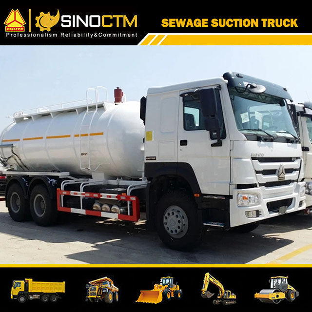 SINOTRUK HOWO Sewage Suction Truck 16 CBM