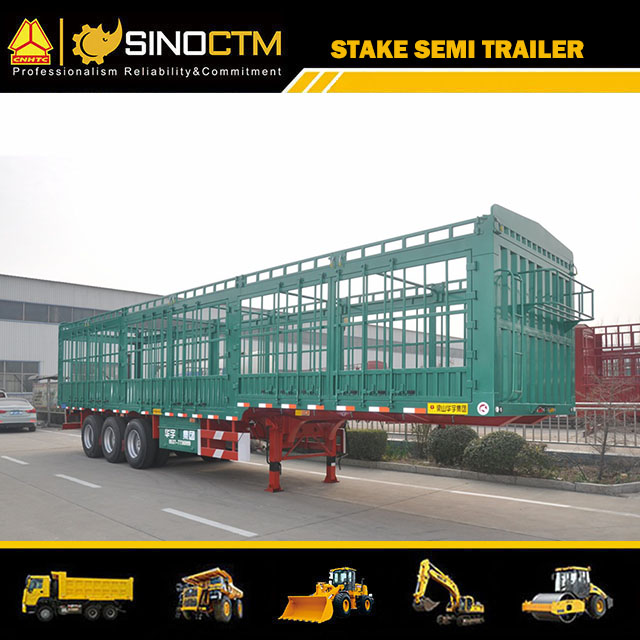 Three Axle Stake semi trailer 40T