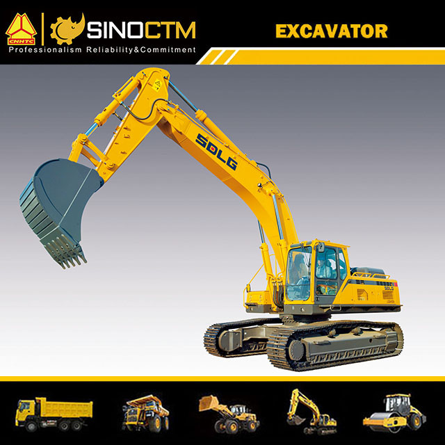 Medium High Efficiency Digging Excavator