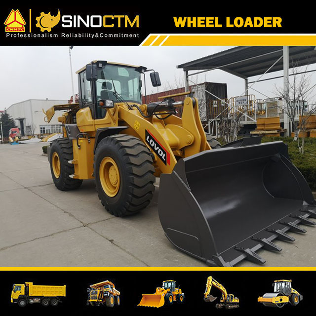 Compact Agriculture Wheel loader With Fork