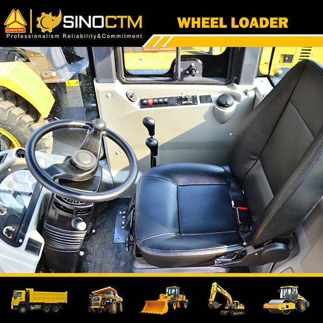 Spring Loaded Compact Wheel loader For Projects