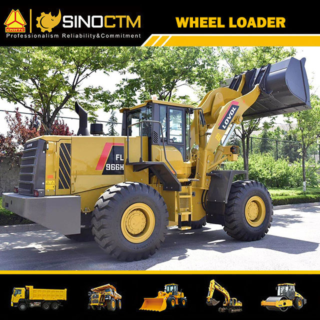 Small High Efficiency Agriculture Wheel loader