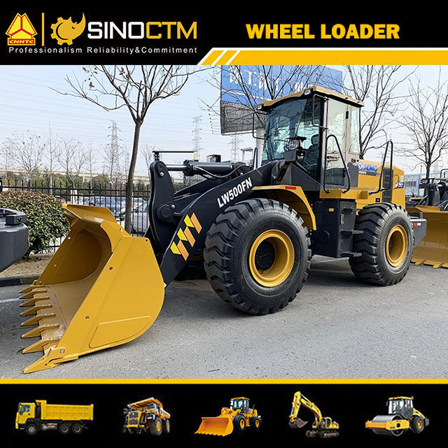 Self Lift High Efficiency Landscaping Wheel loader