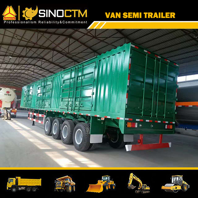 Four Axle Van semi trailer 