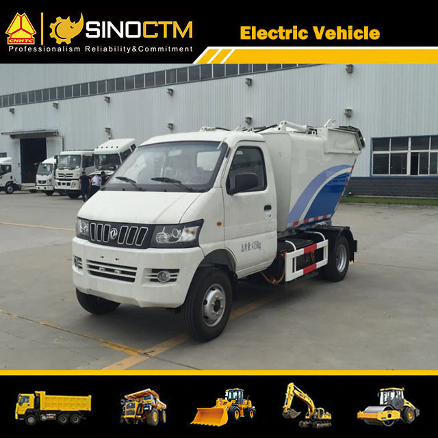 DONGFENG Electric Rear Loading Garbage Truck 3.5 CBM