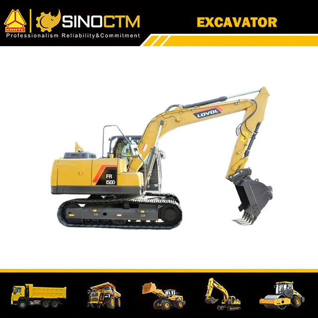 Grab Shovel Compact Marine Excavator