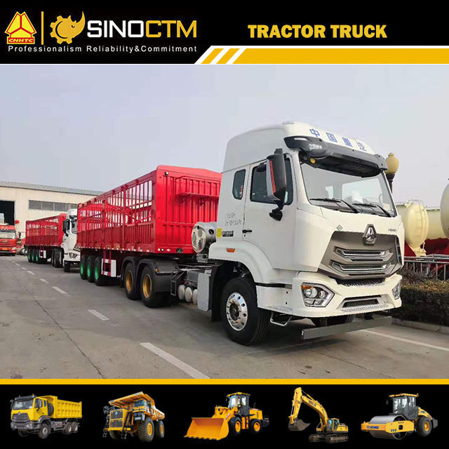 3 Axle ISO Transportation Tractor Truck