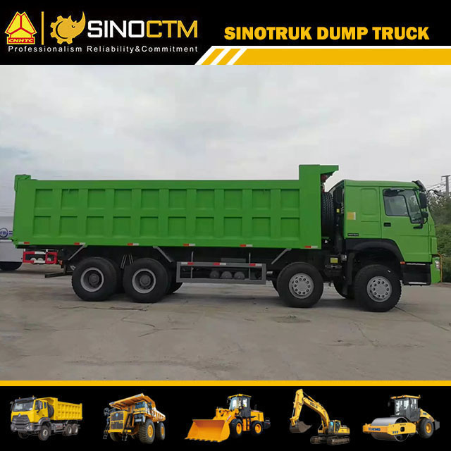 8X4 Manual Material Transportation Dump Truck