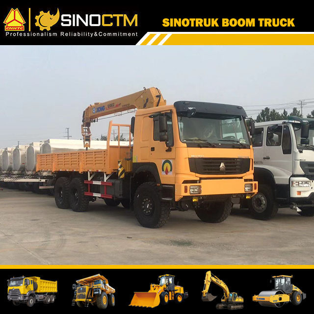 SINOTRUK HOWO 6x6 Boom Truck(10Ton Crane)