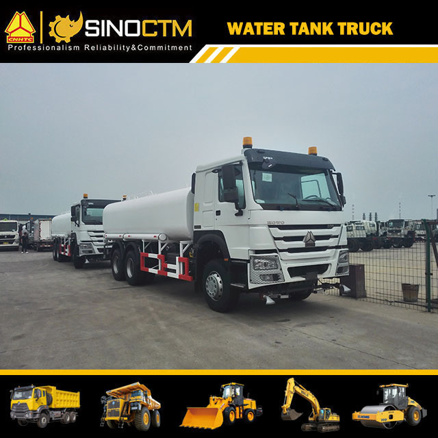 Portable Water Tank Truck For Transportation With Sprinkling