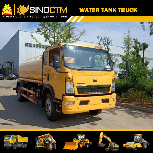 8 Ton Stainless Steel Water Tank Truck For Road