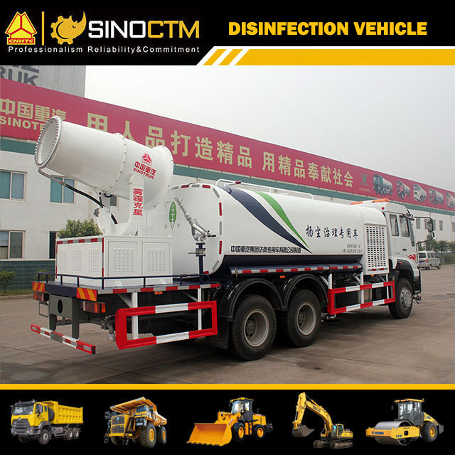 Plastic Water Tank Truck For Transportation With Sprayer