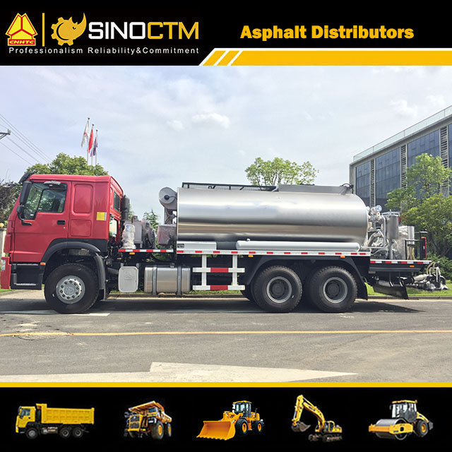 HOWO Truck-Mounted Intelligent Asphalt Distributors 13000L