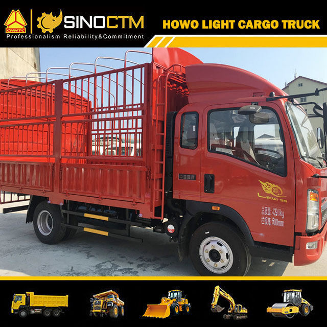 SINOTRUK HOWO 4X2 Stake Cargo Truck 12FT