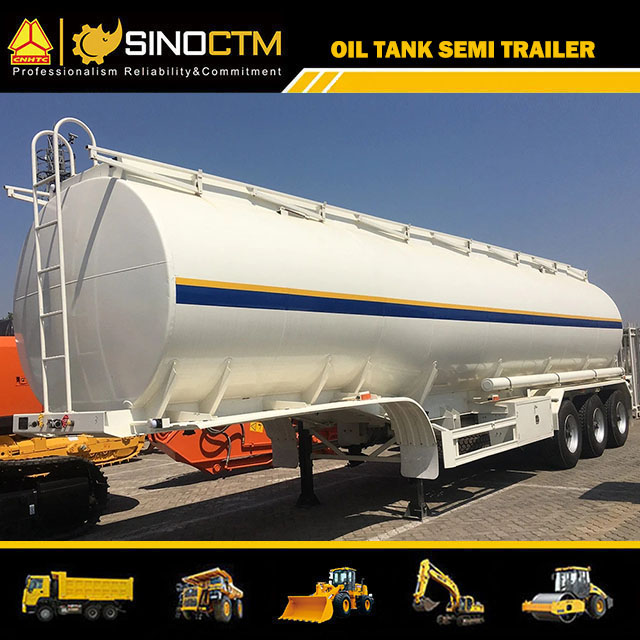 Three Axles 50CBM Oil Tanker Semi-Trailer