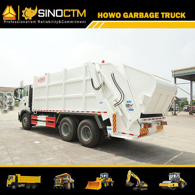 SINOTRUK HOWO 6X4 Garbage Truck 18cbm