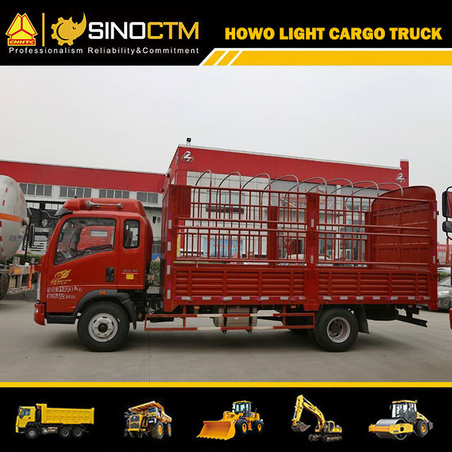 SINOTRUK HOWO 4X2 Stake Cargo Truck(10 T) 21FT