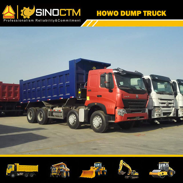 SINOTRUK HOWO-A7 8X4 Dump Truck 25cbm