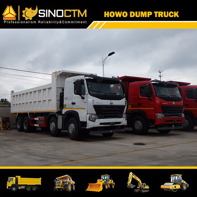 SINOTRUK HOWO-A7 8X4 Dump Truck 420hp