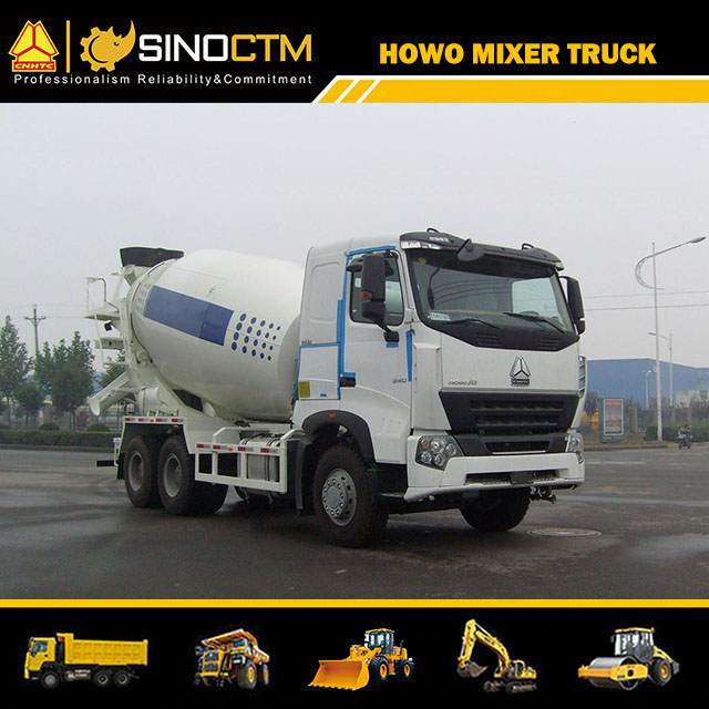 INOTRUK HOWO-A7 6X4 Concrete Mixer Truck 8cbm