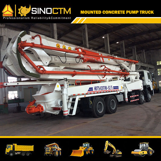 HOWO Boom Concrete Pump Truck（45m） 