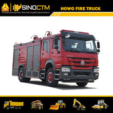 HOWO 4X2 Water fire Truck 8000L