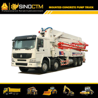 HOWO Boom Concrete Pump Truck（48m）