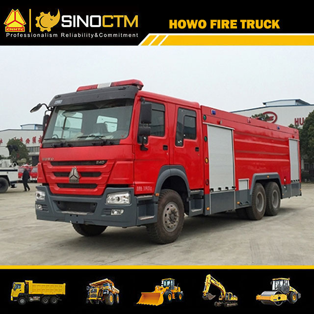 HOWO 6X4 Water fire Truck 16000L