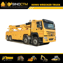 SINOTRUK HOWO 8x4 Wrecker Truck Rotary crane obstacle removal vehicle