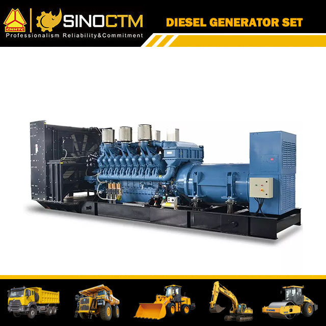 DIESEL GENERATOR SET MTU SERIES (Power Range:520KW-2400KW)