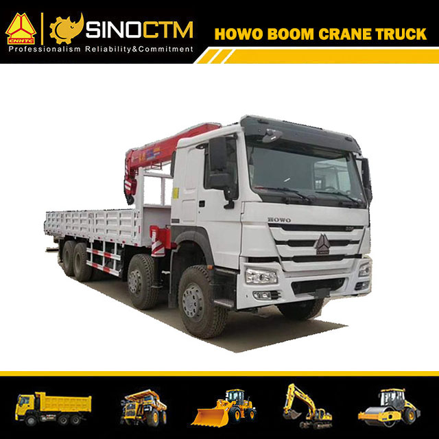 SINOTRUK HOWO 8x4 Boom Truck 16T