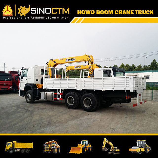 SINOTRUK HOWO 6x4 Boom Truck 8T Crane(Straight arm type)