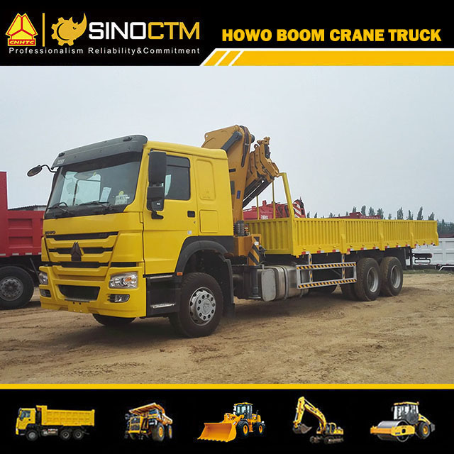 SINOTRUK HOWO 6x4 Boom Truck 10T Crane