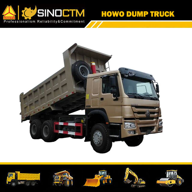 SINOTRUK HOWO 6X4 Dump Truck Front Lift