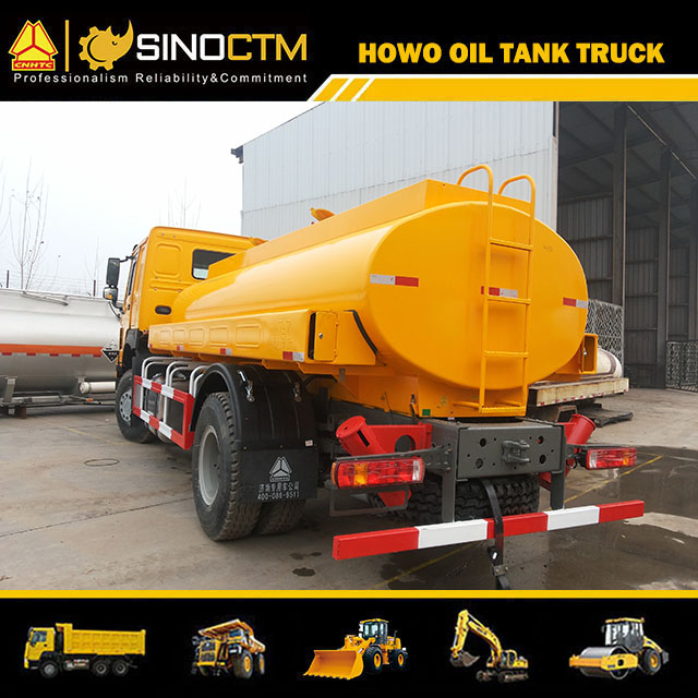 SINOTRUK HOWO 4X2 Fuel Tank Truck 12cbm