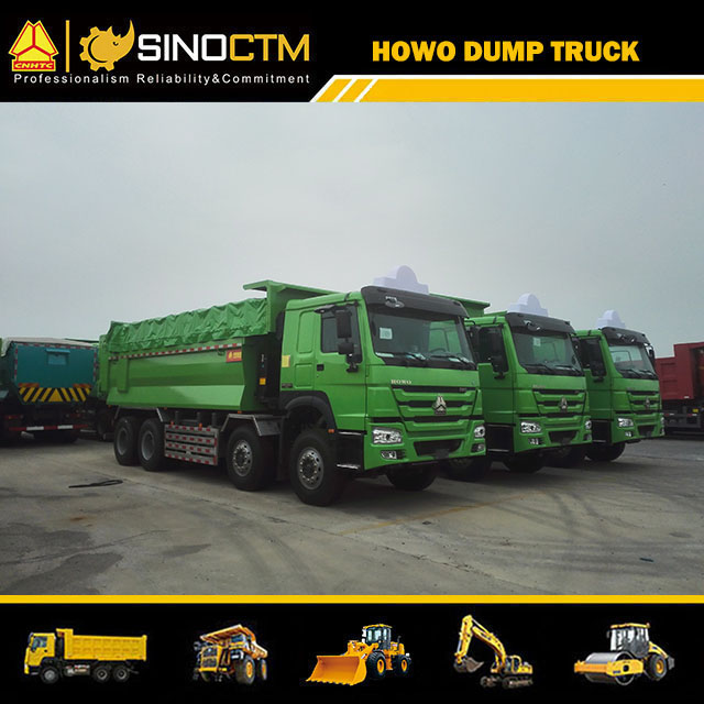 SINOTRUK HOWO 8X4 Dump Truck ZZ3317N3567W(U Type Body)