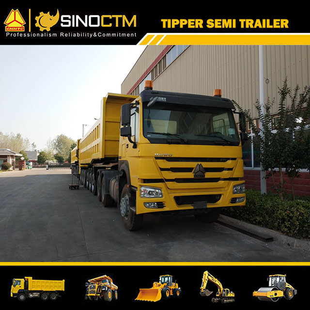 Six Axle Dump Semi-Trailer